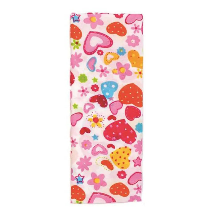 Fabric Piece 100X150cm, Hearts Multicolor