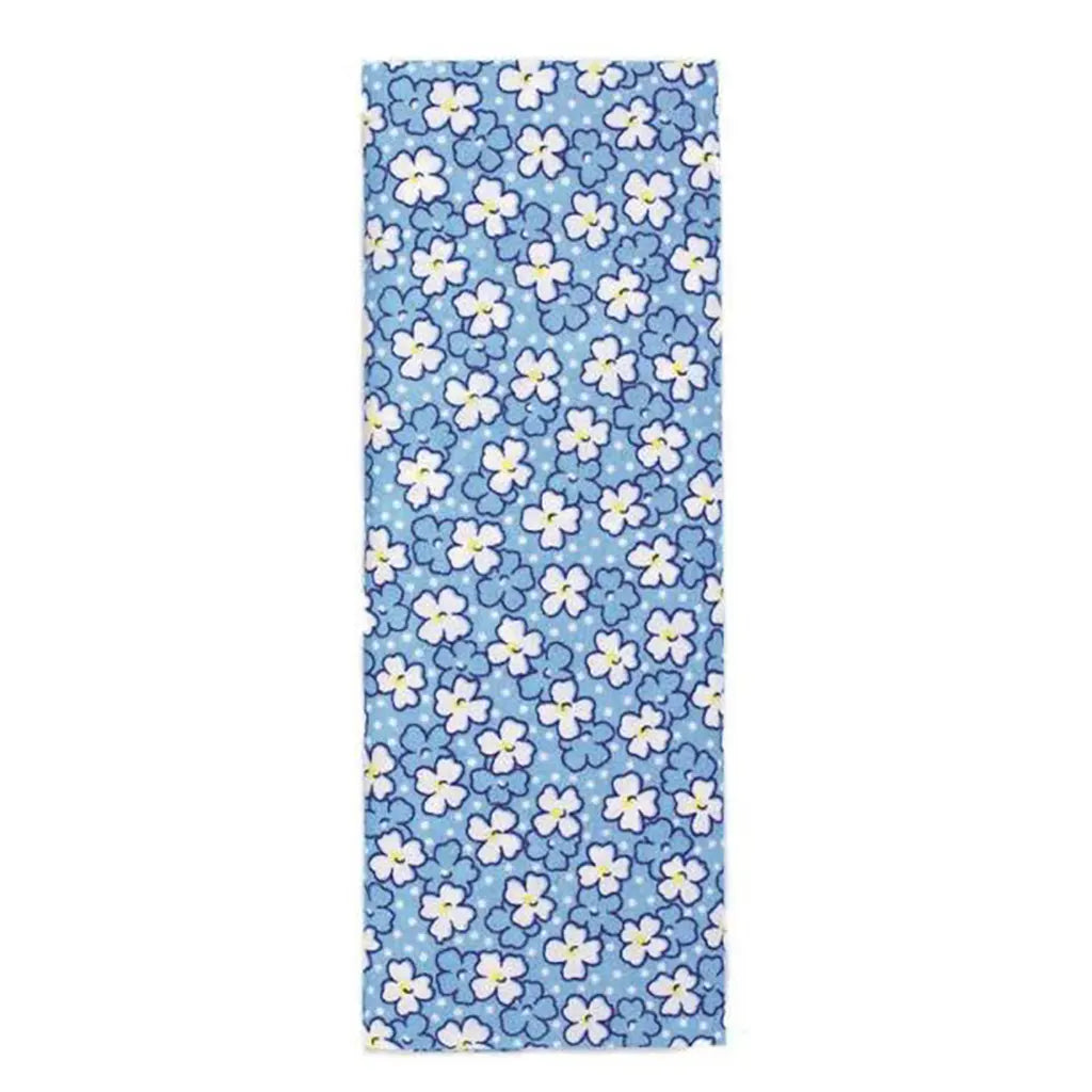 Fabric Piece 100X150cm, Blue Flowers