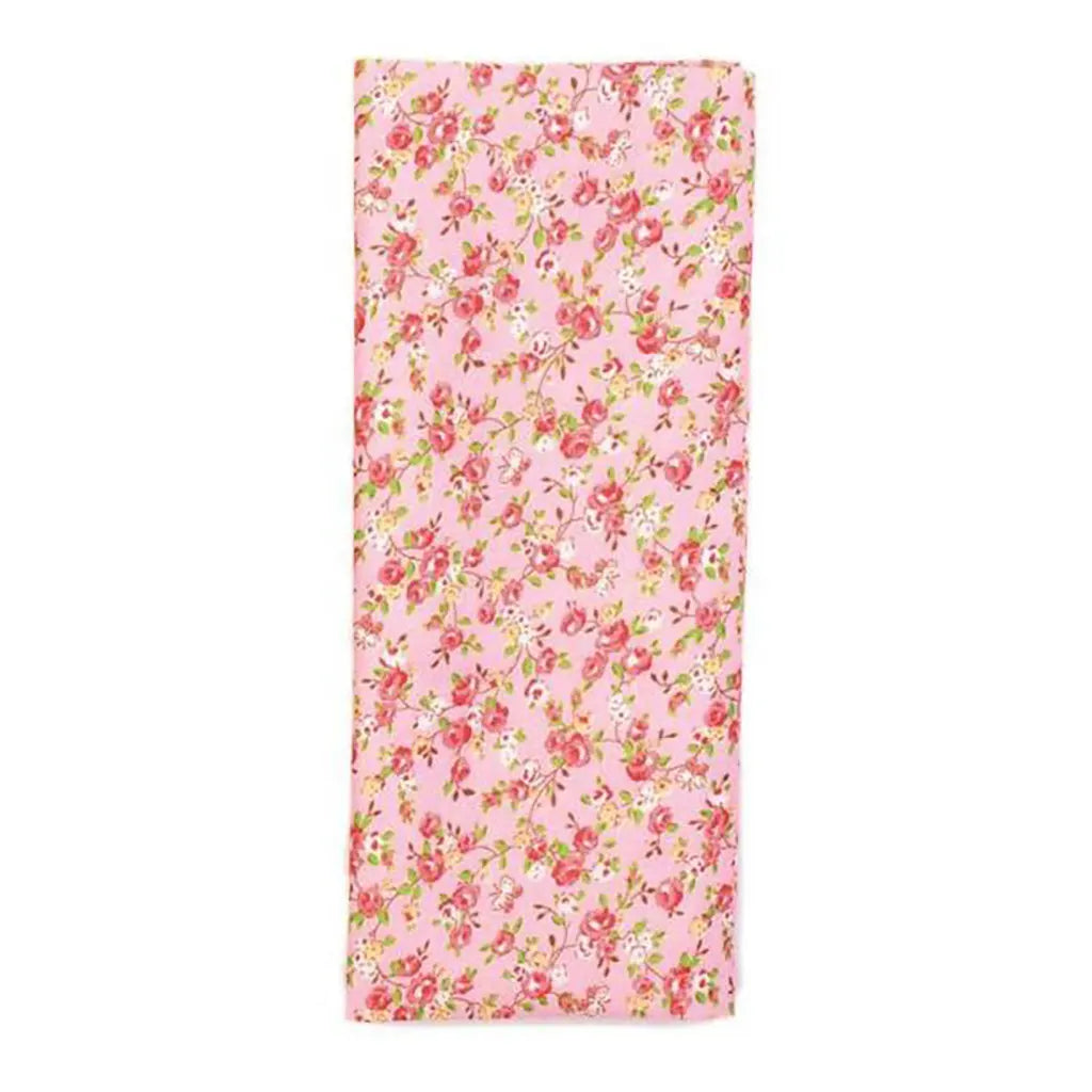Fabric Piece 100X150cm, Pink Flowers