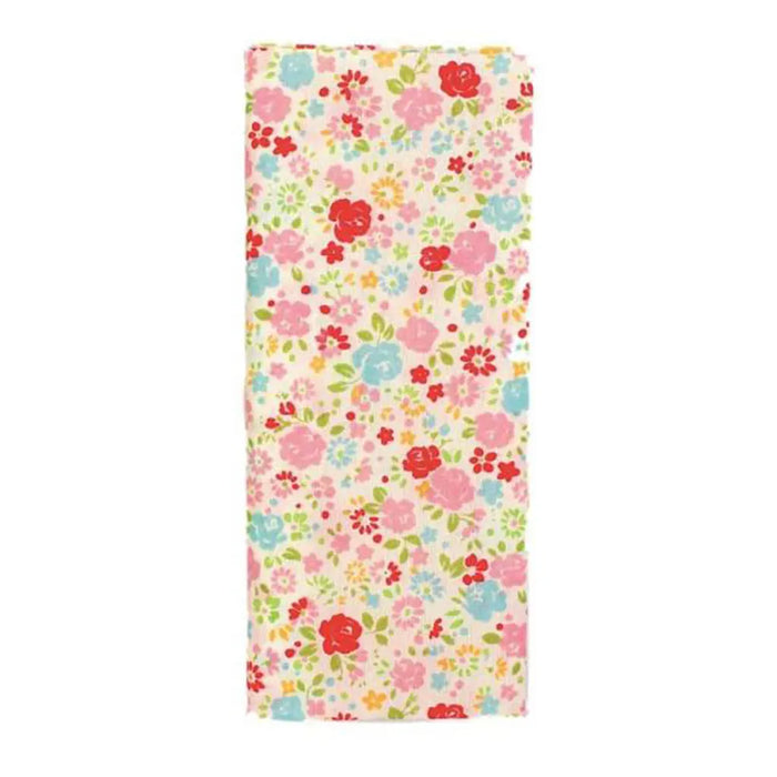 Fabric Piece 100X150cm, Multicolor Flowers