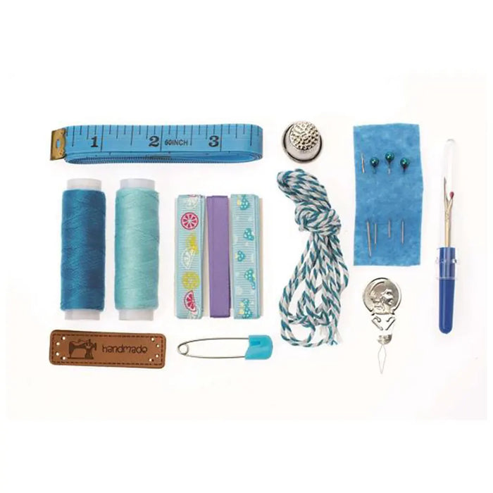 Sewing Set Lili Rose 14 Parts, Blue