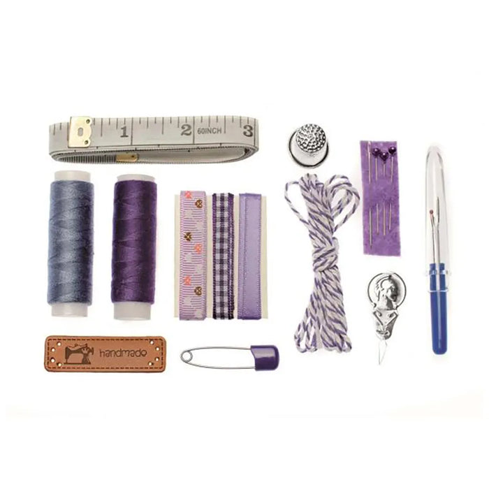 Sewing Set Lili Rose 14 Parts, Purple