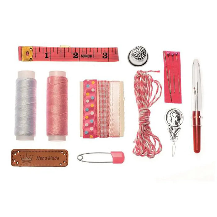 Sewing Set Lili Rose 14 Parts, Rose