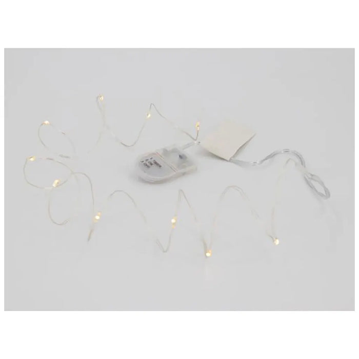 Mini Light 10 Lamps with Timer 110cm for Battery CR2032