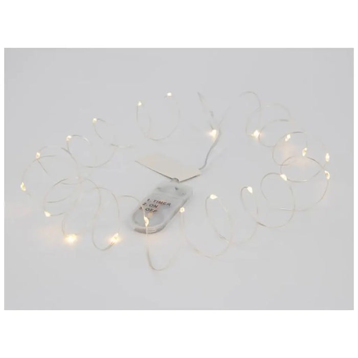 Mini Light 20 Lamps with Timer 180cm for Battery CR2032