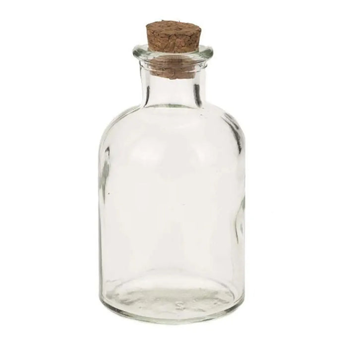 Glass Bottle with Cork 140ml 5.5x10cm