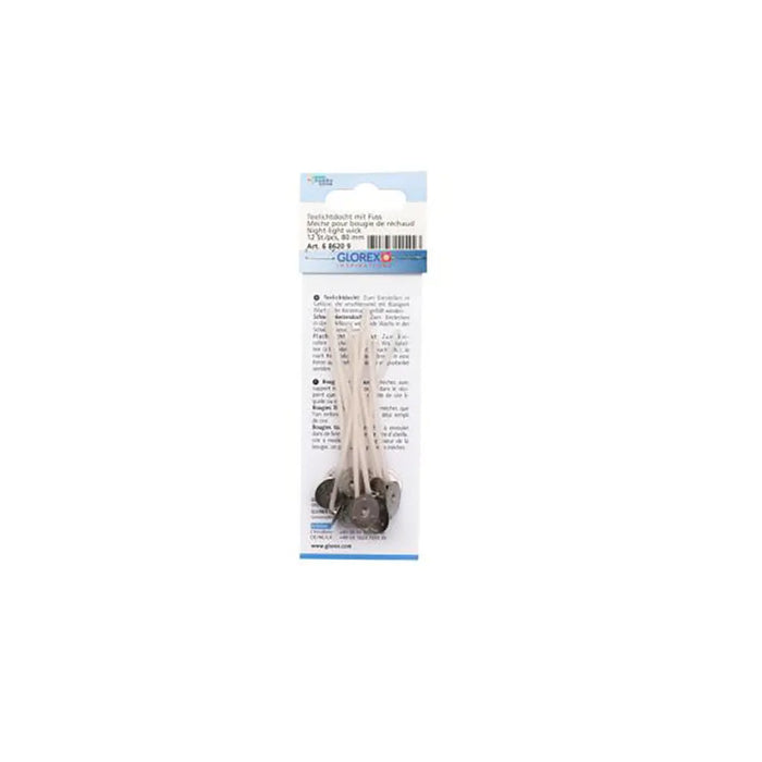 Night-Light Wick Base 80mm long 12pcs