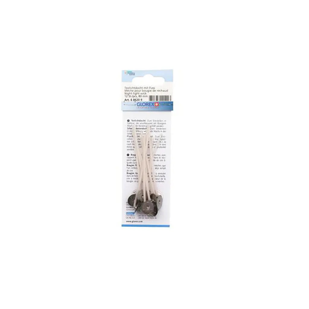 Night-Light Wick Base 80mm long 12pcs