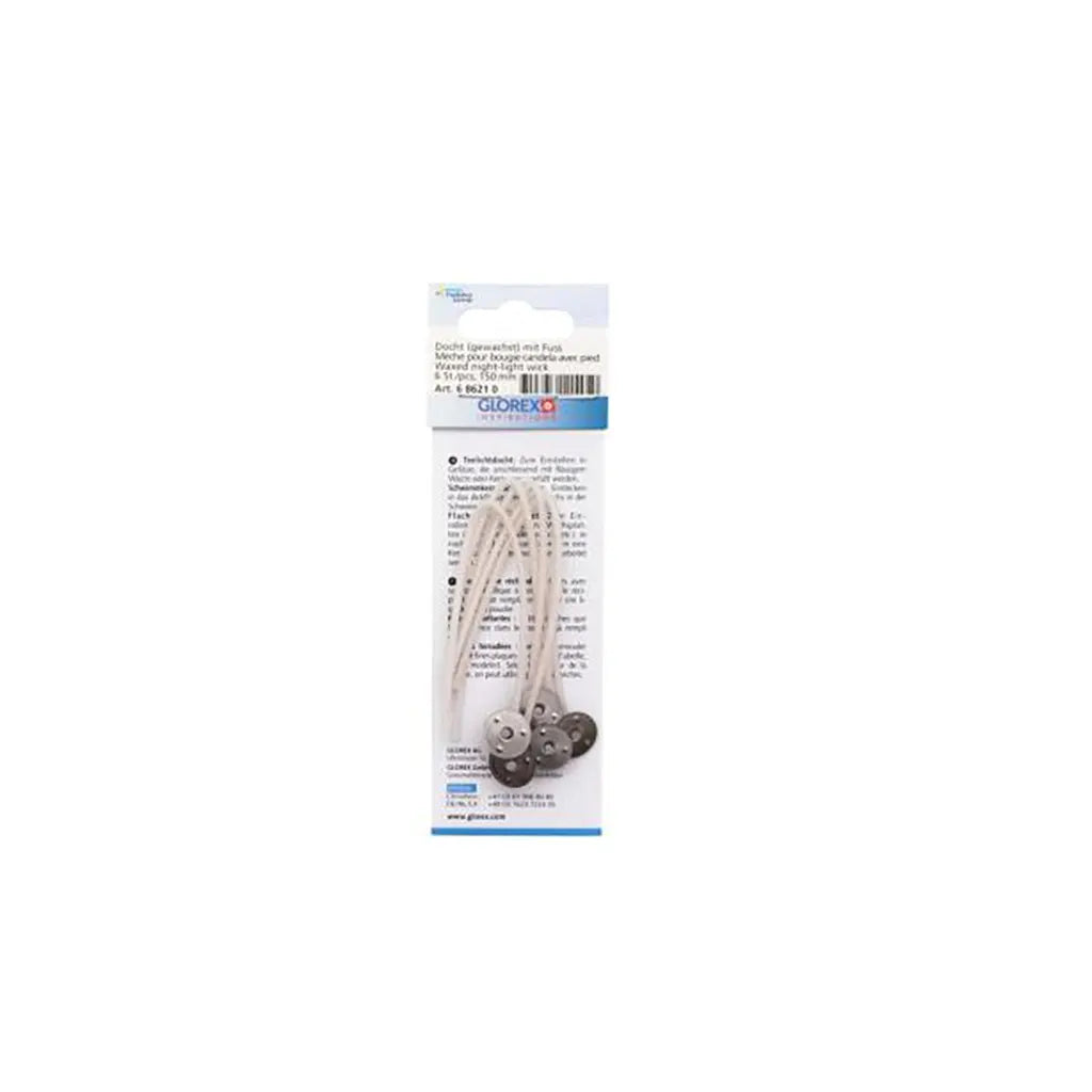 Night-Light Wick Base 150mm Long 6pcs