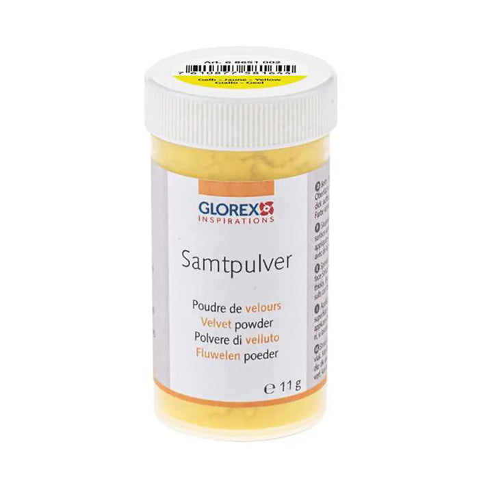 Velvet Powder 11g 0.5mm, Yellow