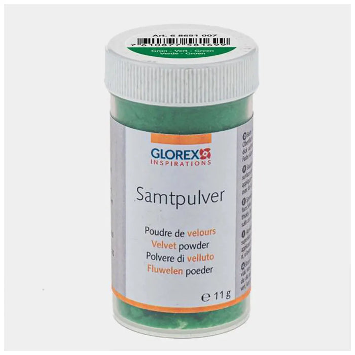 Velvet Powder 11g 0.5mm, Green