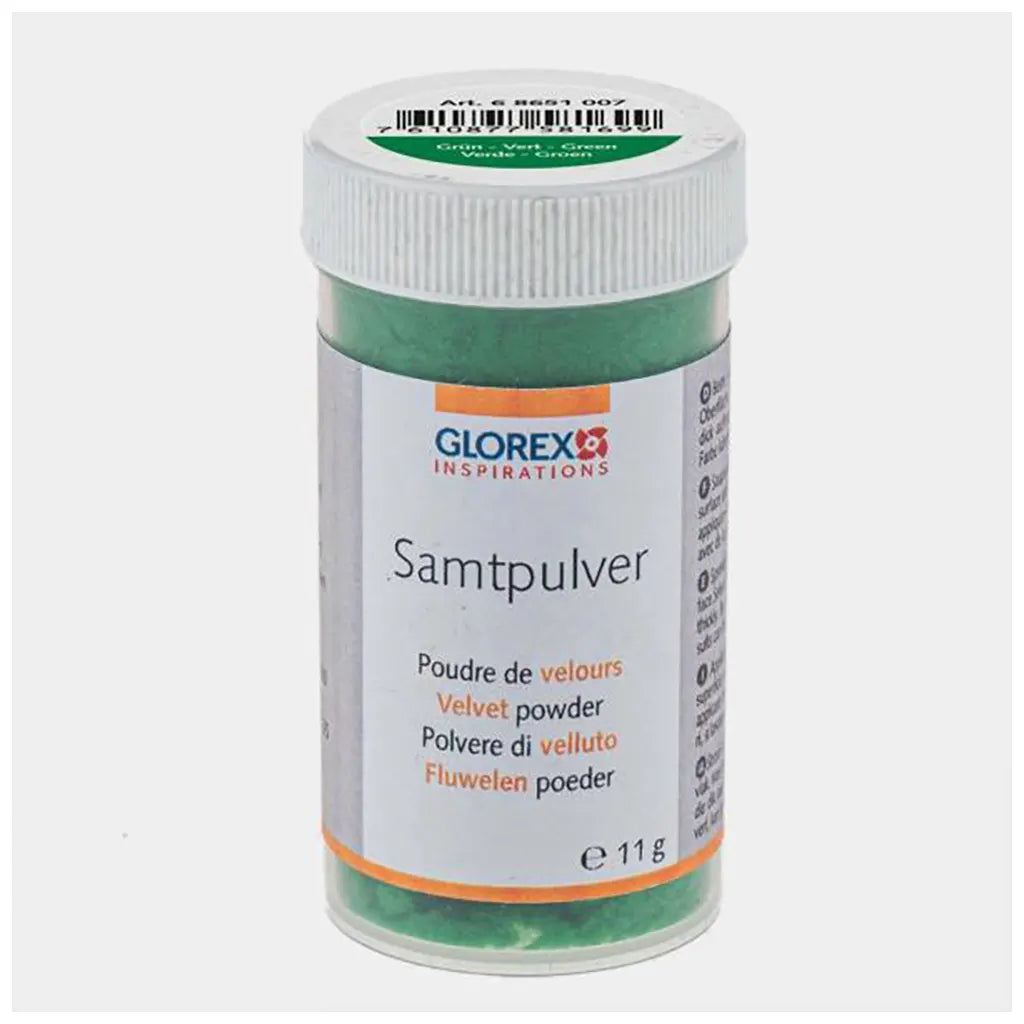 Velvet Powder 11g 0.5mm, Green