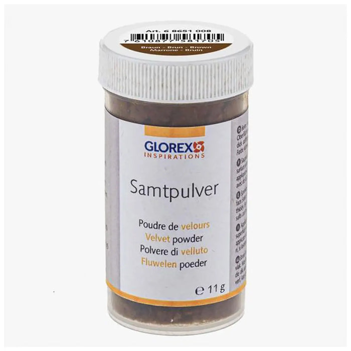 Velvet Powder 11g 0.5mm, Brown