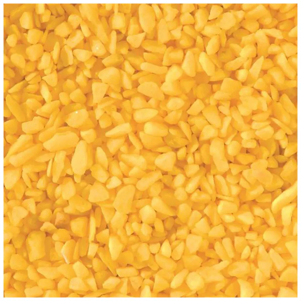 Decoration Gravel 500g, Yellow