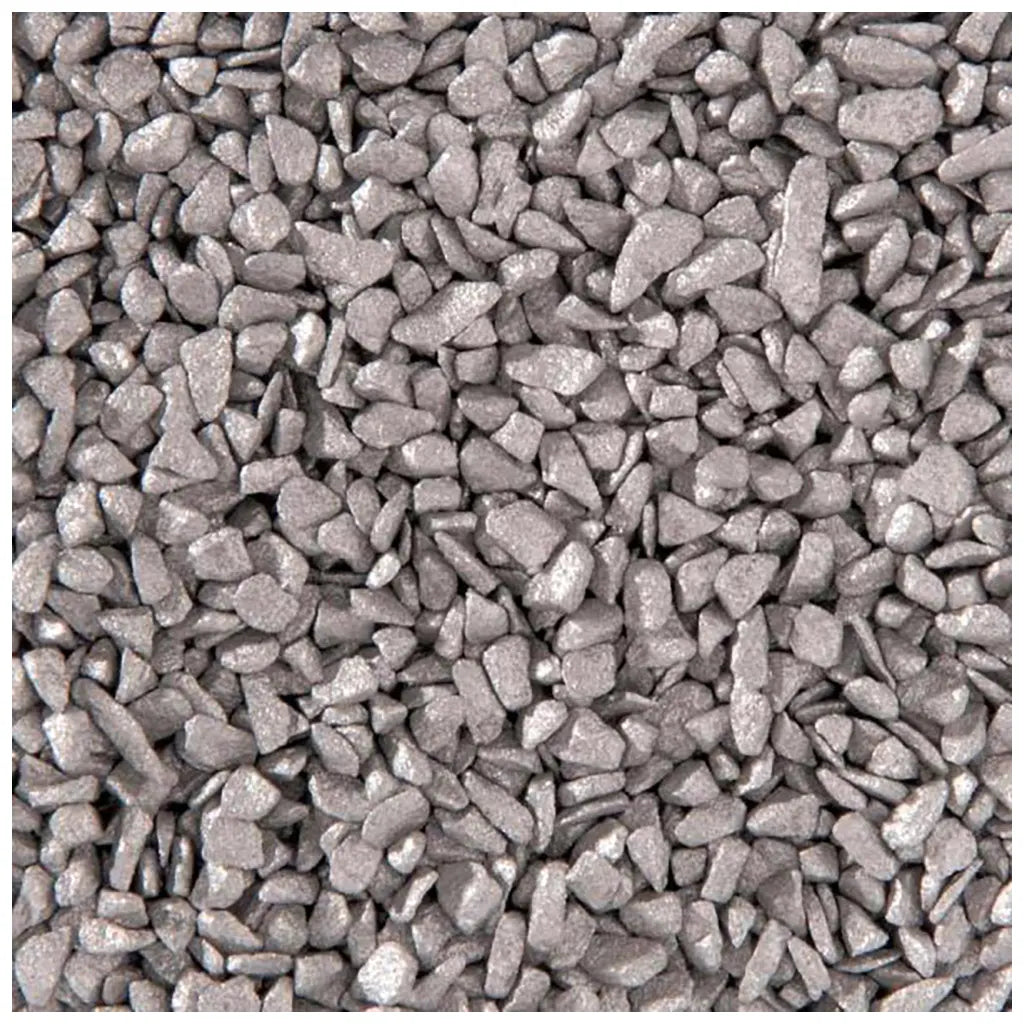 Decoration Gravel 500g, Silver