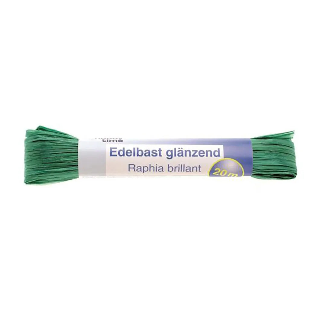 Bright Raphia 20m 10g, Middle Green