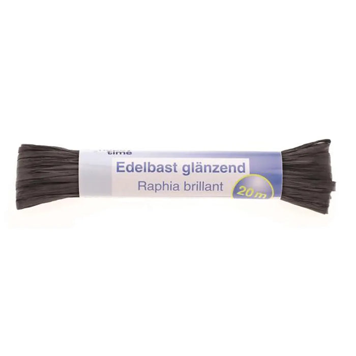 Bright Raphia 20m 10g, Black