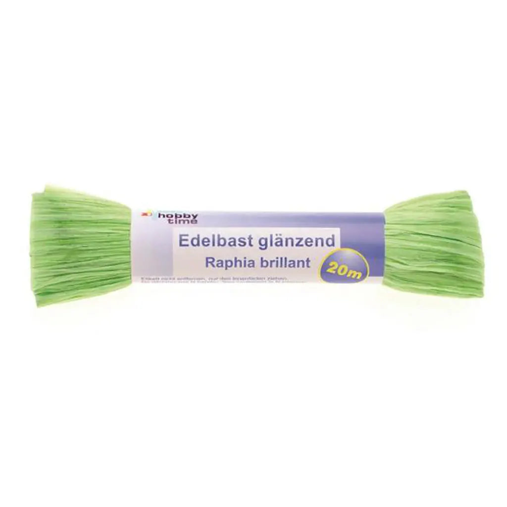 Bright Raphia 20m 10g, Pastel Green