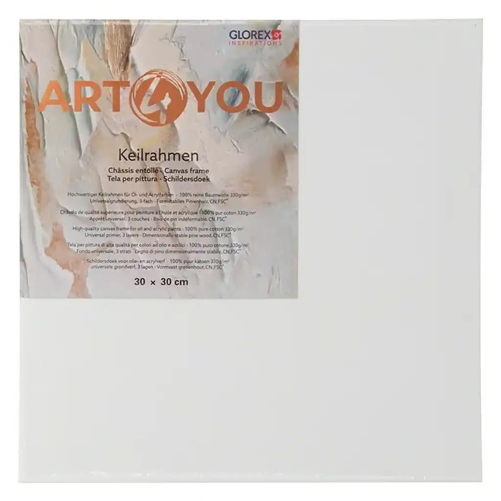 Canvas Frame 1.7cm 30x30cm 330g/M2 Pine