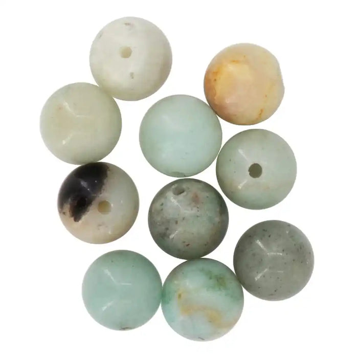 Natural Stones 8mm 10pcs, Amazonyte