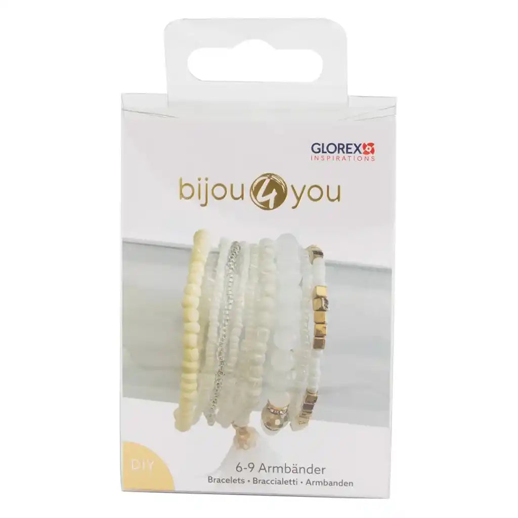 Diy Bracelet Kit, White