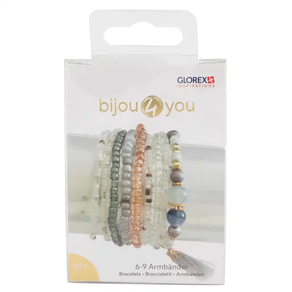 Diy Bracelet Kit, Grey