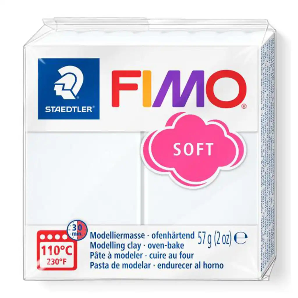 Fimo Soft 57g, White