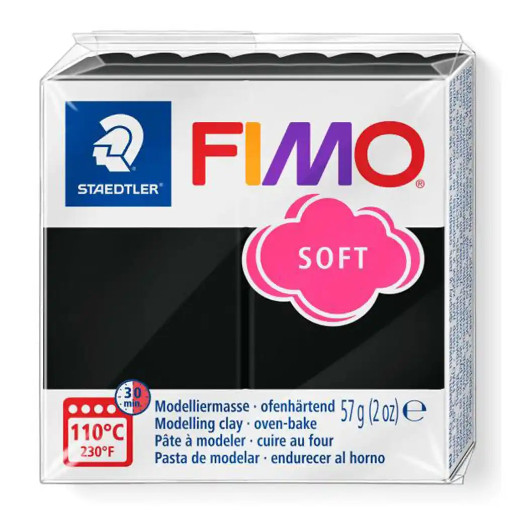 Fimo Soft 57g, Black