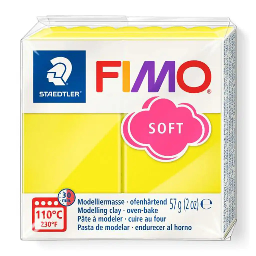 Fimo Soft 57g, Lemon
