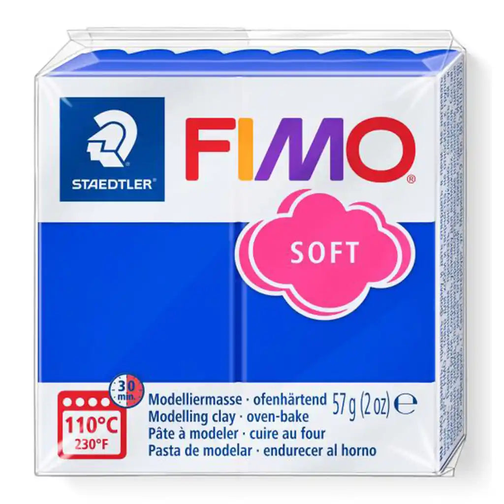 Fimo Soft 57g, Brillant Blue