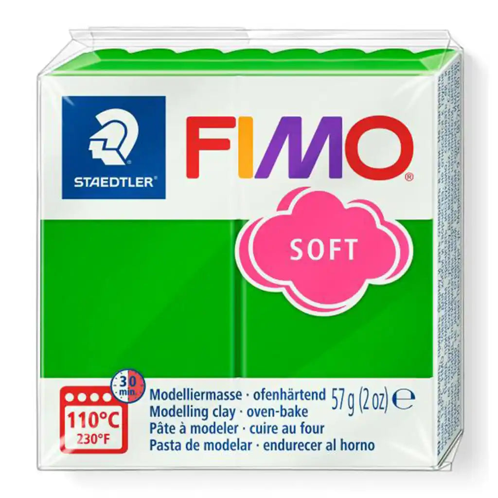 Fimo Soft 57g, Tropical Green