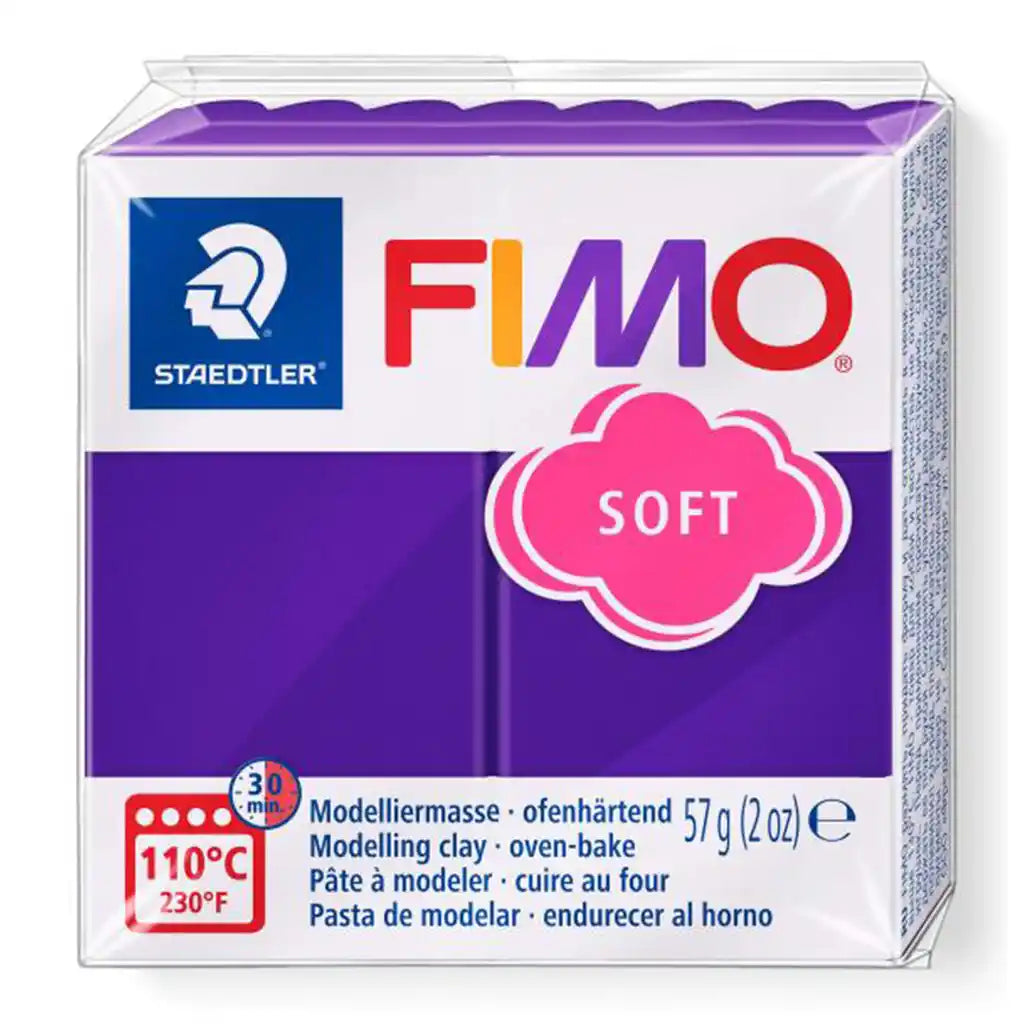 Fimo Soft 57g, Plum