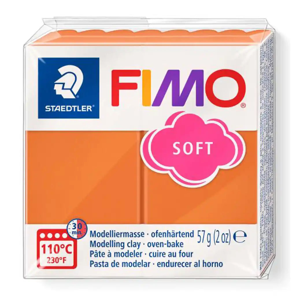 Fimo Soft 57g, Cognac