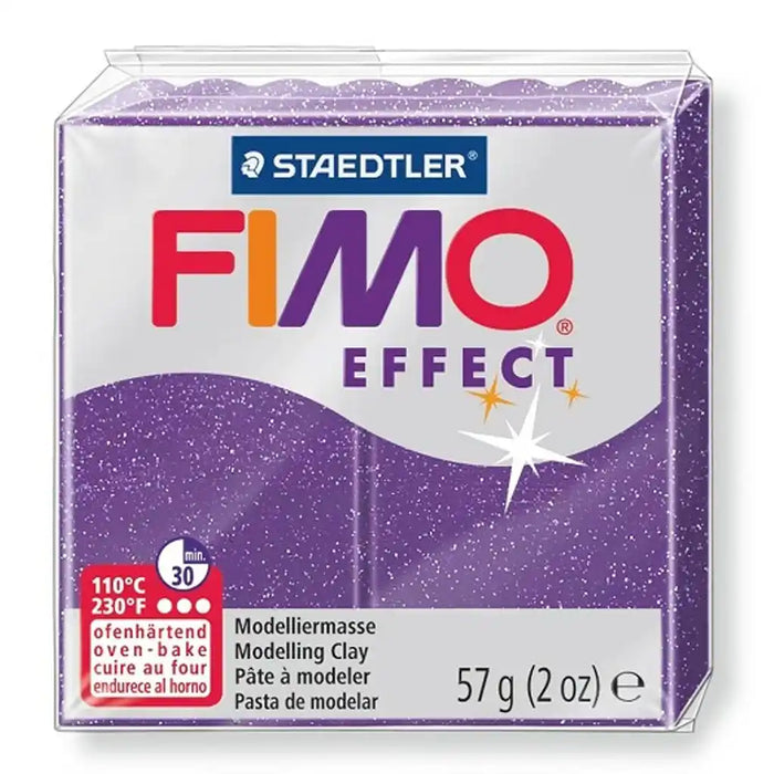 Fimo Effect 57g, Glitter Lilac