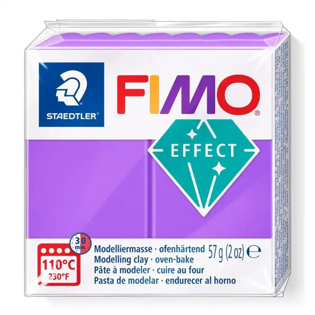 Fimo Soft Effect 57g, Transparent Purple