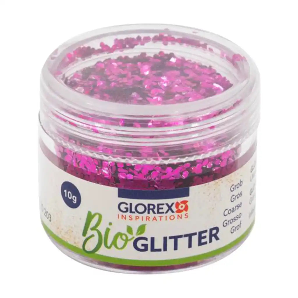 Organic Glitter Coarse 10g, Pink