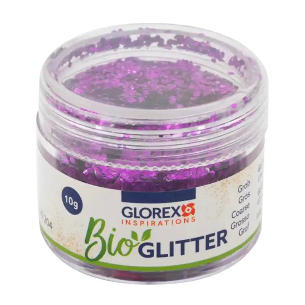 Organic Glitter Coarse 10g, Violet