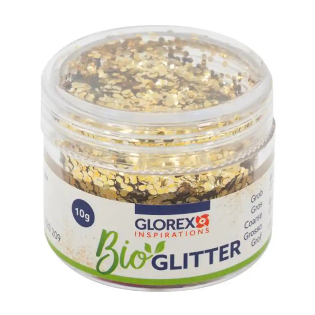 Organic Glitter Coarse 10g, Champagne