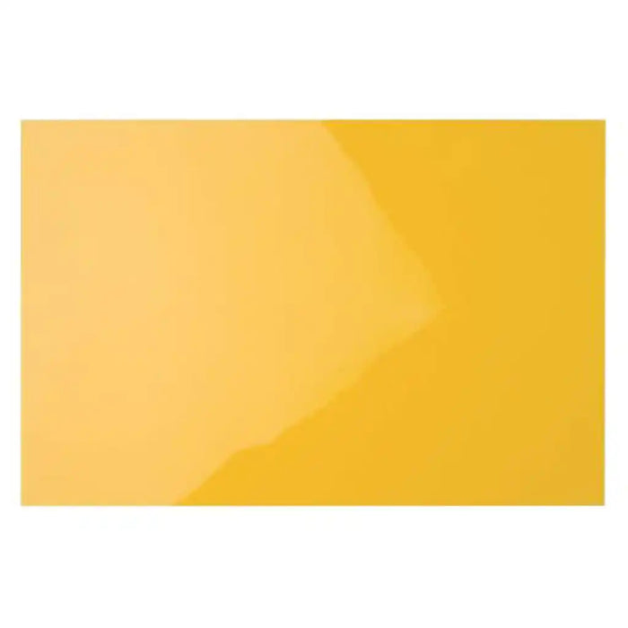 Transparent Foil A3 30X42cm 0.35mm 1, Yellow