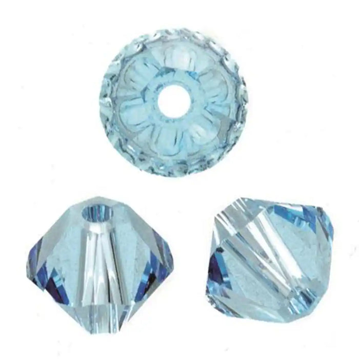 Swarovski Bead Bicone 4mm 25pcs, Blue