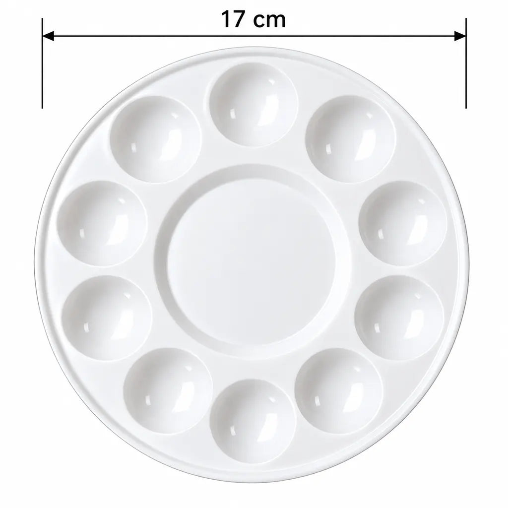 Round Platic Palette 17cm