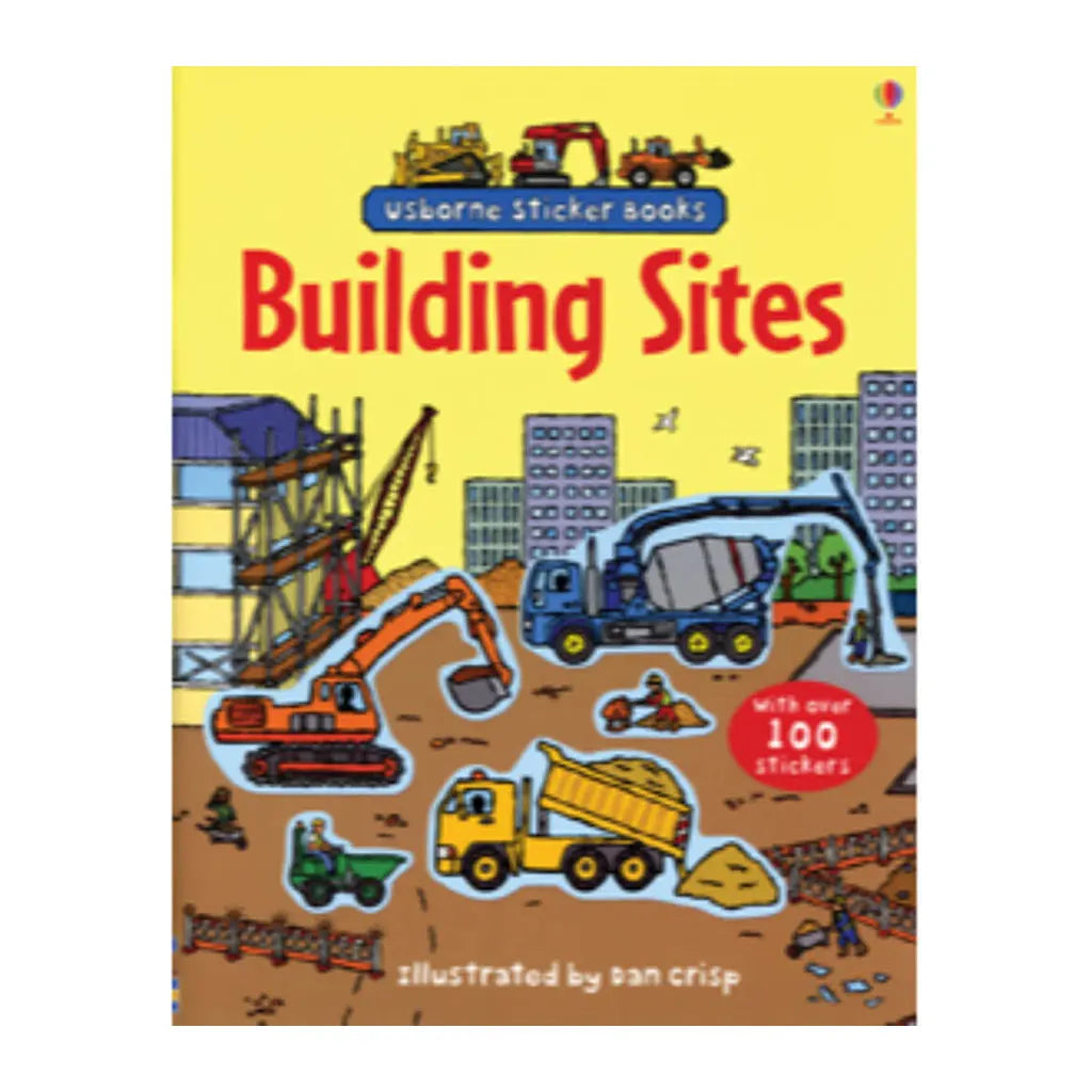 Usborne Building Sites Sticker Book