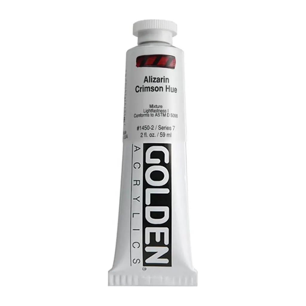 Golden Heavy Body Acrylic 2oz Alizarin Crimson Hue S7