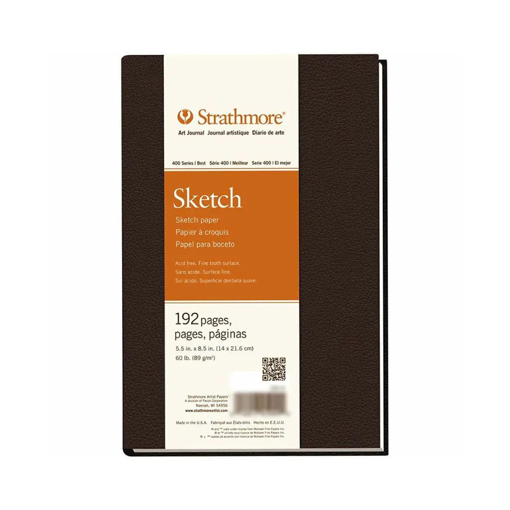 Hardbound Sketch Journal 5.5in x 8.5in, 192 Sheets