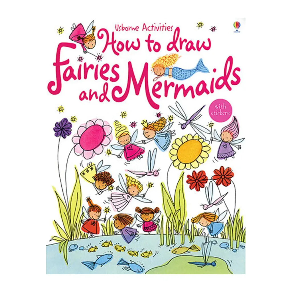 Usborne How To Draw Fairies &amp; Mermaid (Activities)