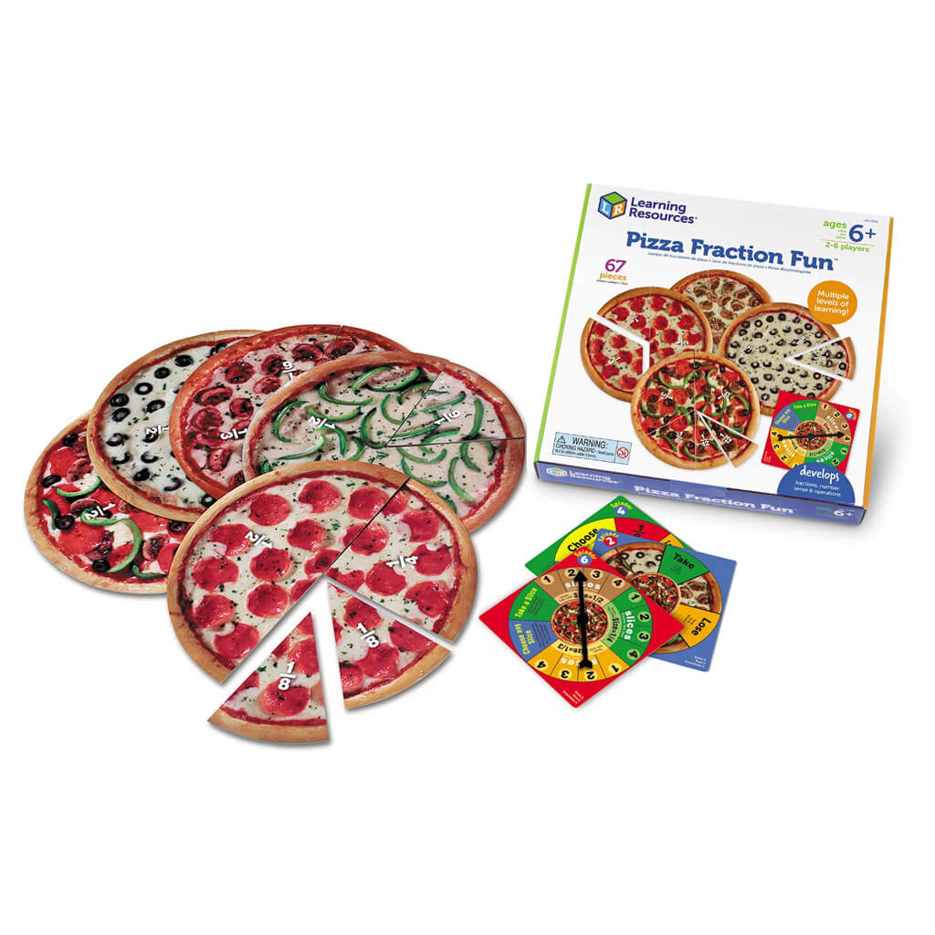 Pizza Fraction Fun Game