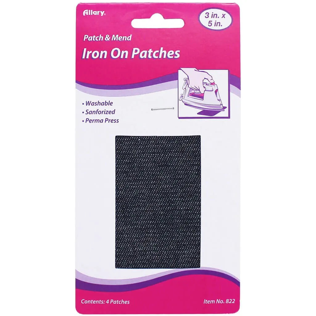 Iron-On Patches Value Pack