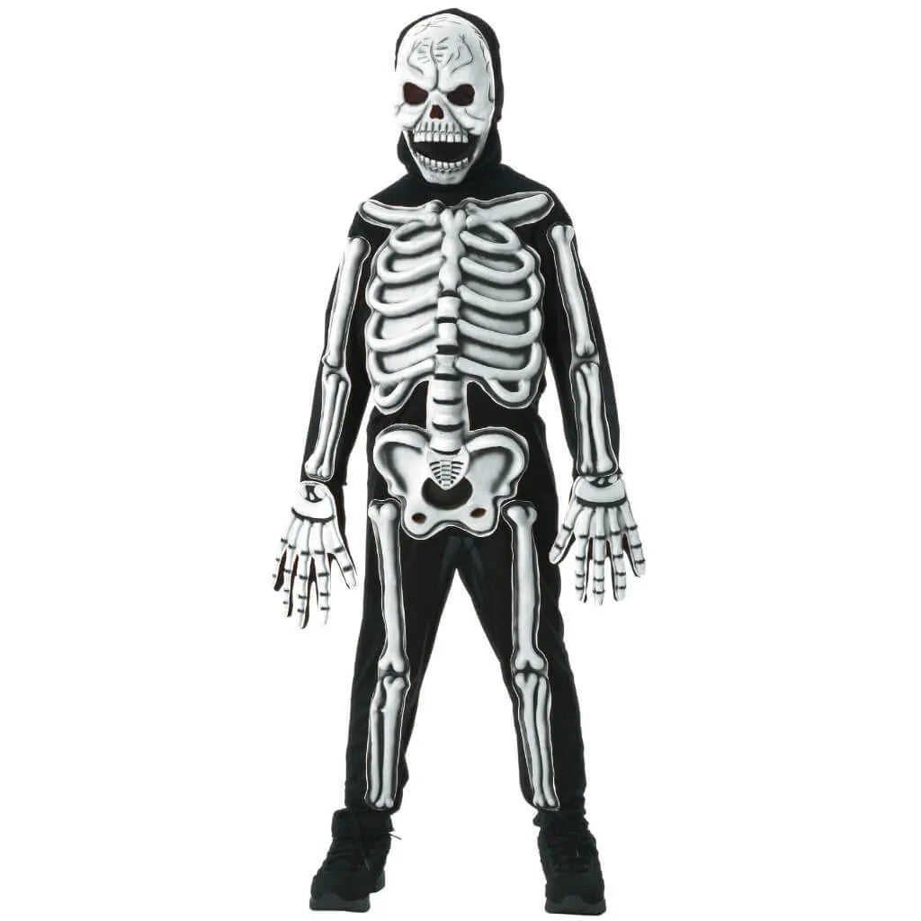 3D Skeleton Glow In The Dark Costume