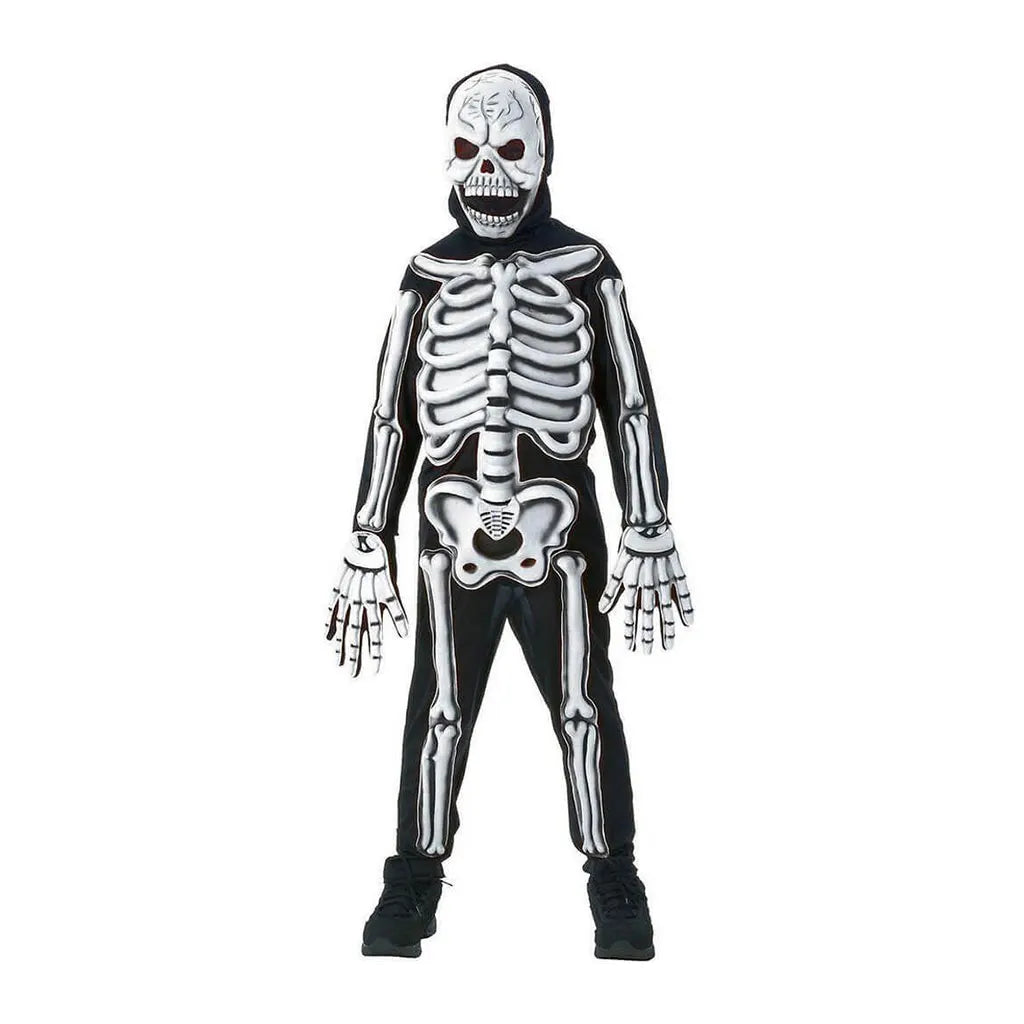 3D Skeleton Glow In The Dark Costume