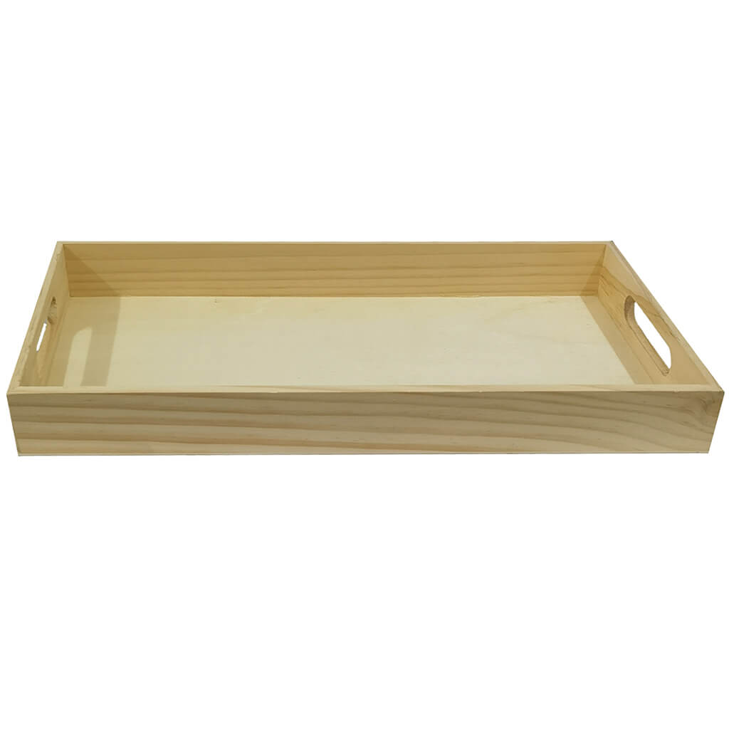 Paintable Trays with Handle